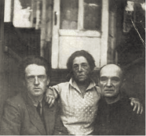 Image of Pytor Serebriakoff, Ekaterine Serebriakoff and Pavel Filonov